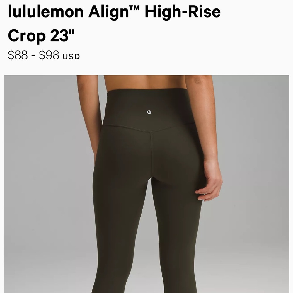Lulu lemons align leggings